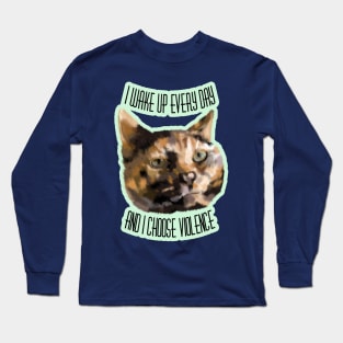 Torties Are Always Trouble Long Sleeve T-Shirt